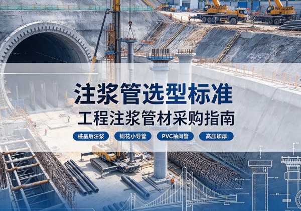 奎文注浆管选型标准
